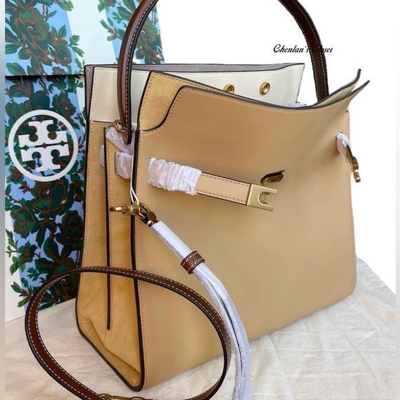 Tory Burch Large LEE RADZIWILL DOUBLE BAG - Picture 6 of 15